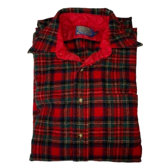 Pendleton Vintage Men's Shirt Plaid - Picture 1 of 6